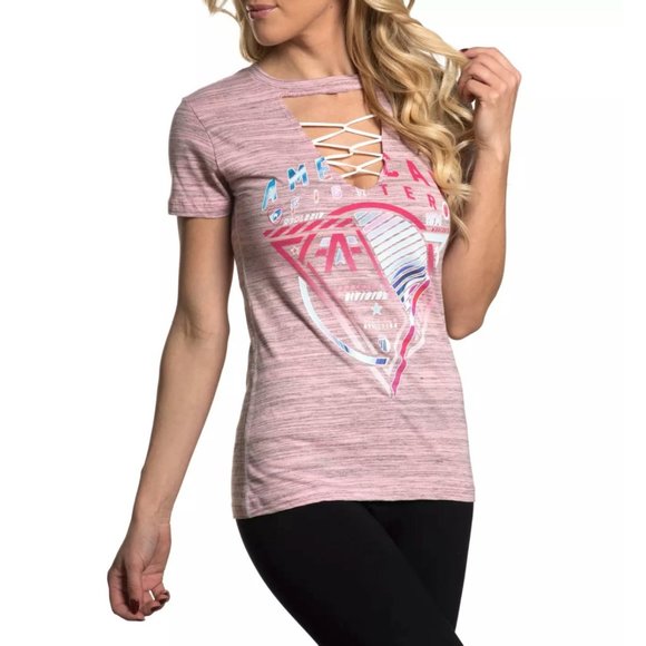 AMERICAN FIGHTER Women's T-Shirt S/S CARMOCHAEL - Picture 10 of 12